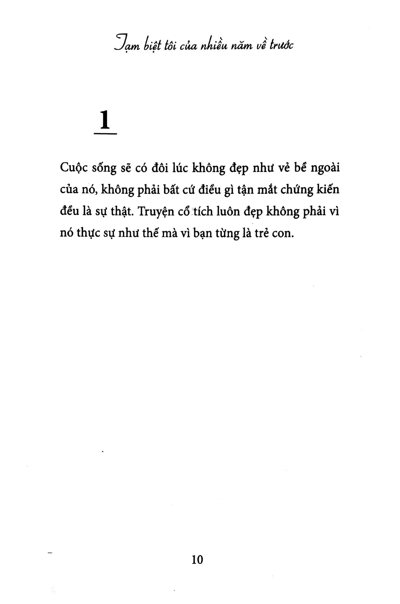  Tạm Biệt Tôi Của Nhiều Năm Về Trước 