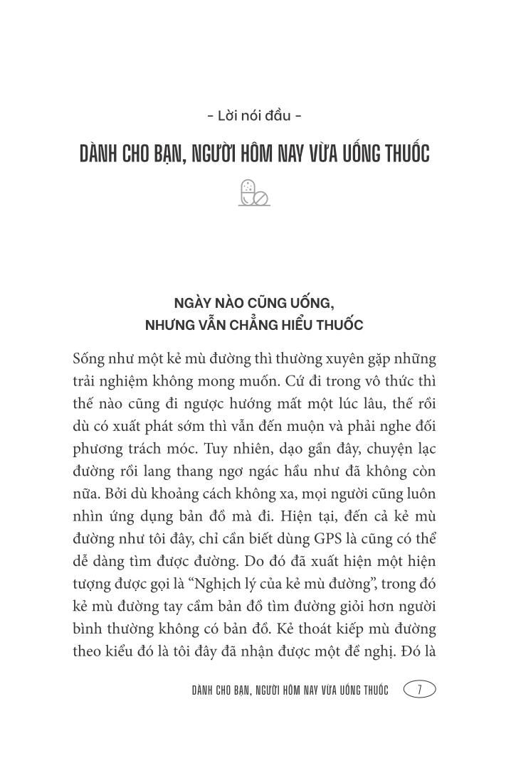  Hiểu Cơ Thể Khi Uống Thuốc 