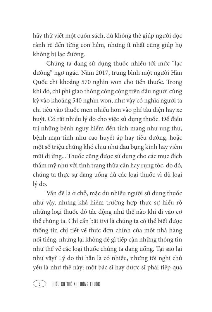  Hiểu Cơ Thể Khi Uống Thuốc 