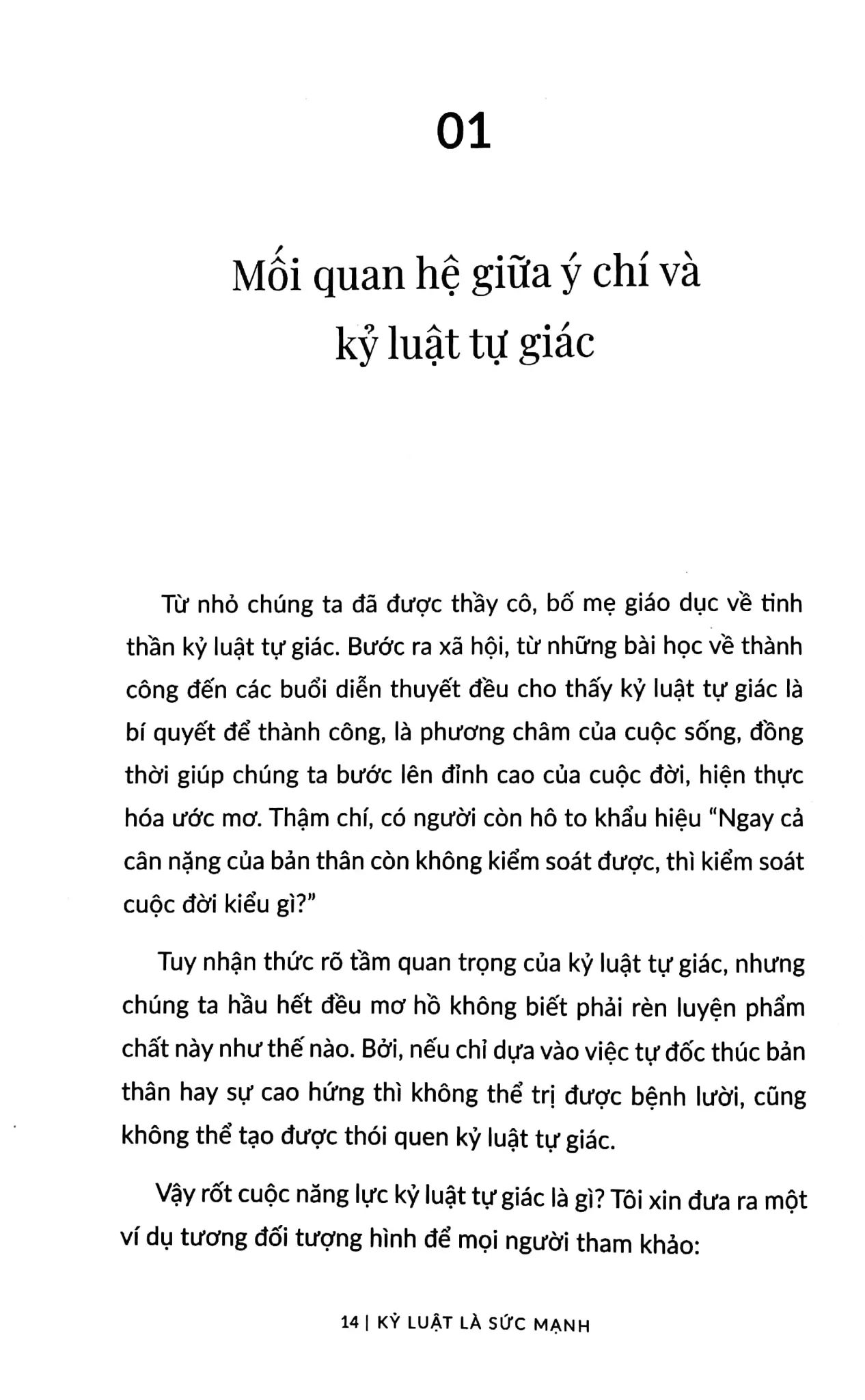  Kỷ Luật Là Sức Mạnh 