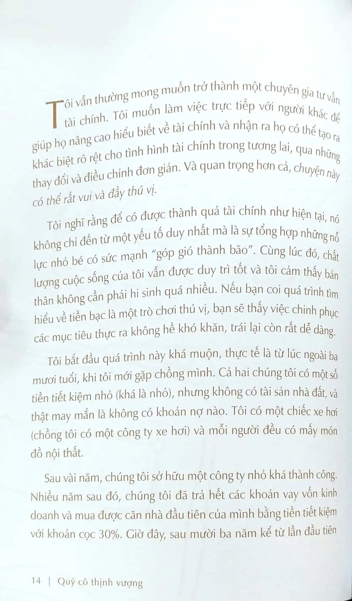  Quý Cô Thịnh Vượng 