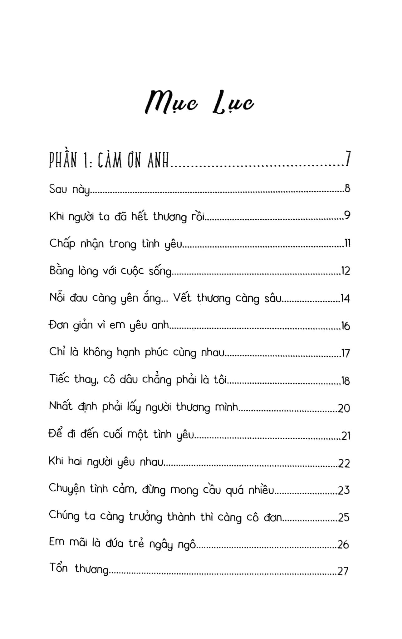  Cảm Ơn Anh Đã Đánh Mất Em 