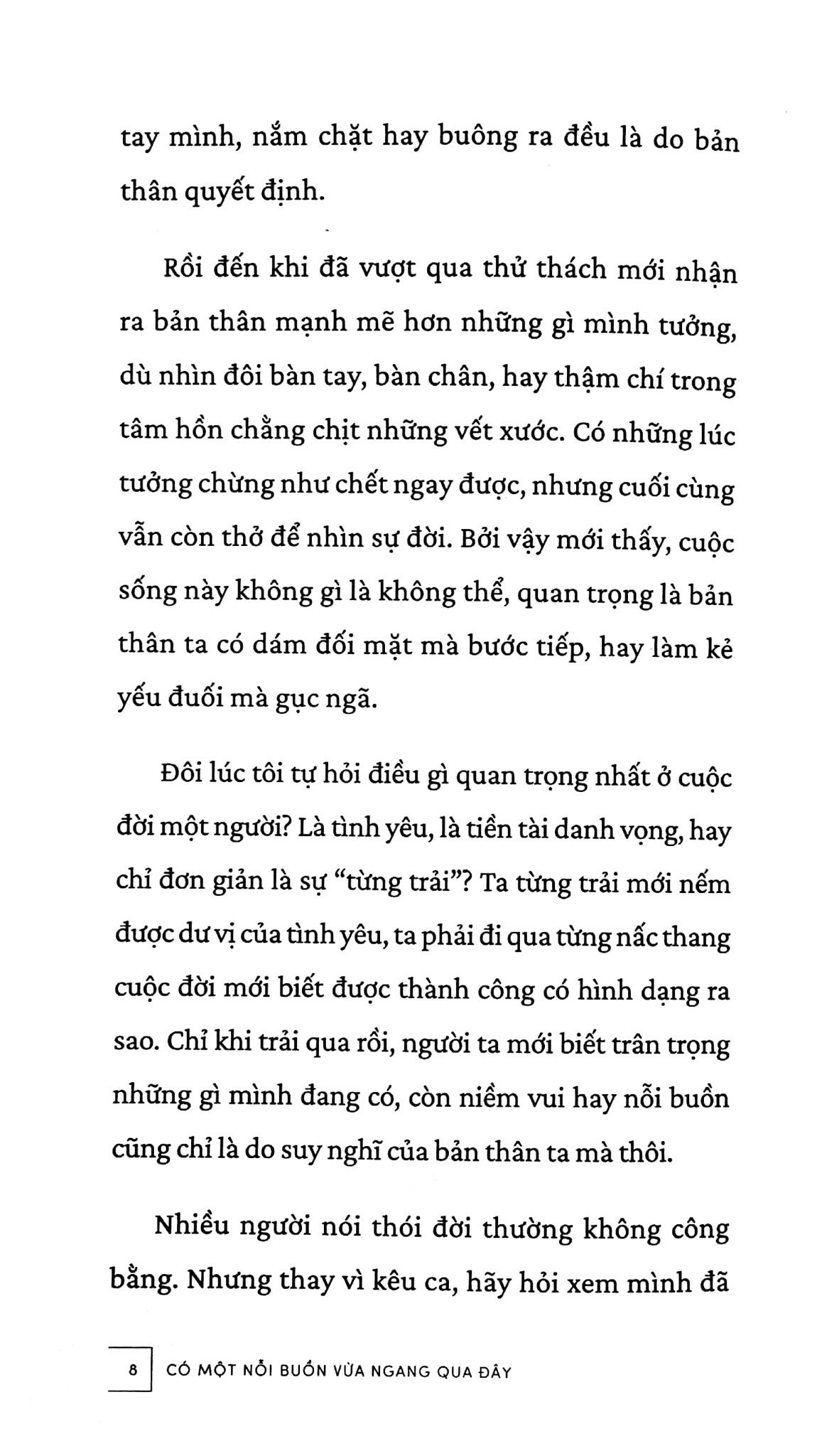  Có Một Nỗi Buồn Vừa Ngang Qua Đây 