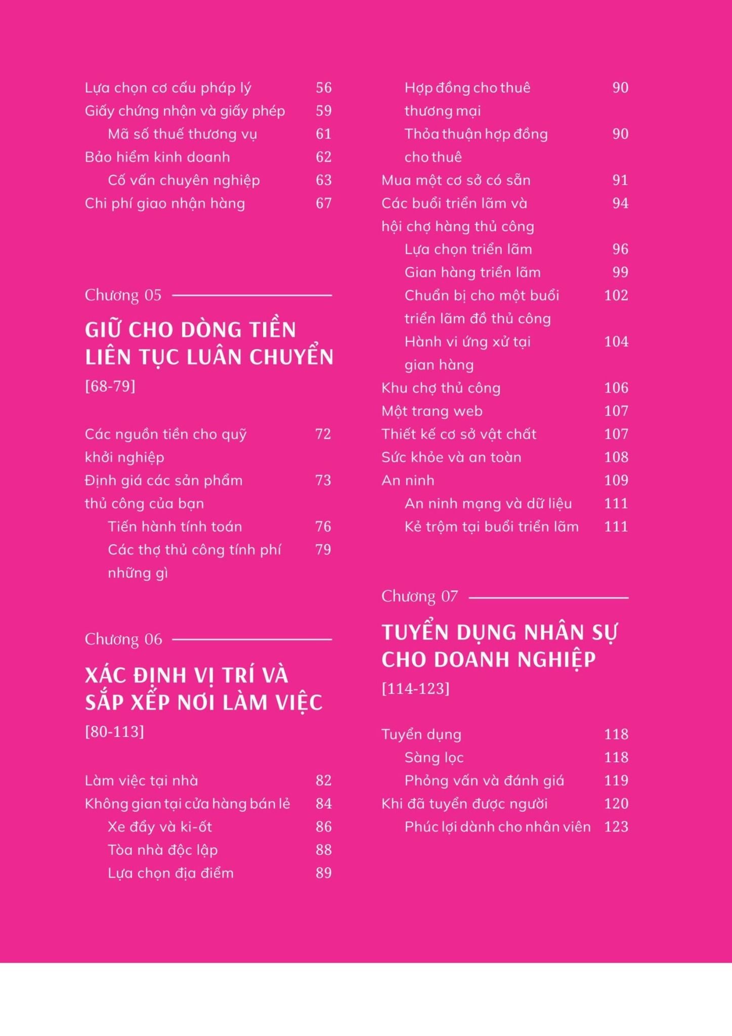  Hashtag No.6 Craft - Khởi Sự Kinh Doanh Sản Phẩm Thủ Công 