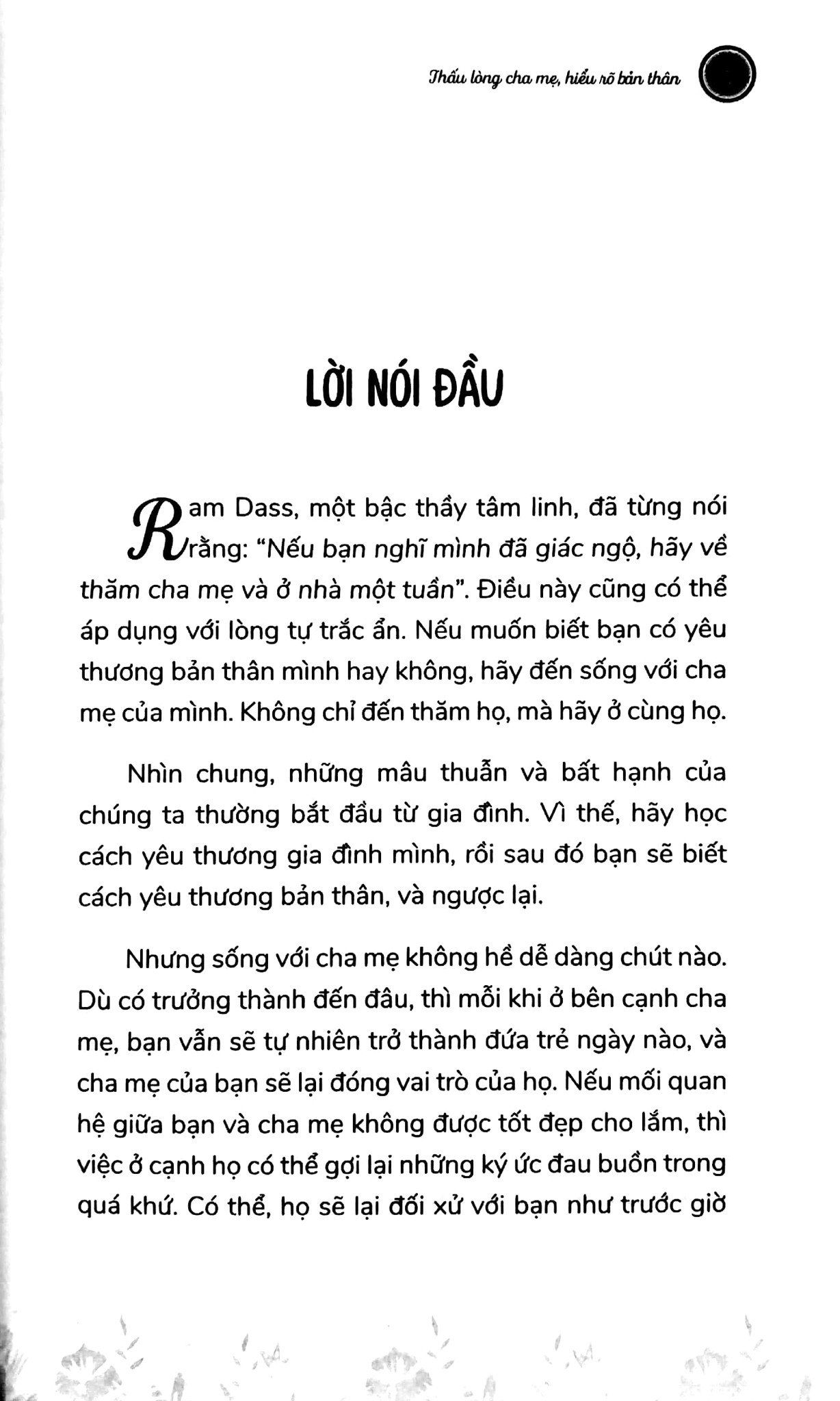  Thấu Lòng Cha Mẹ Hiểu Rõ Bản Thân 