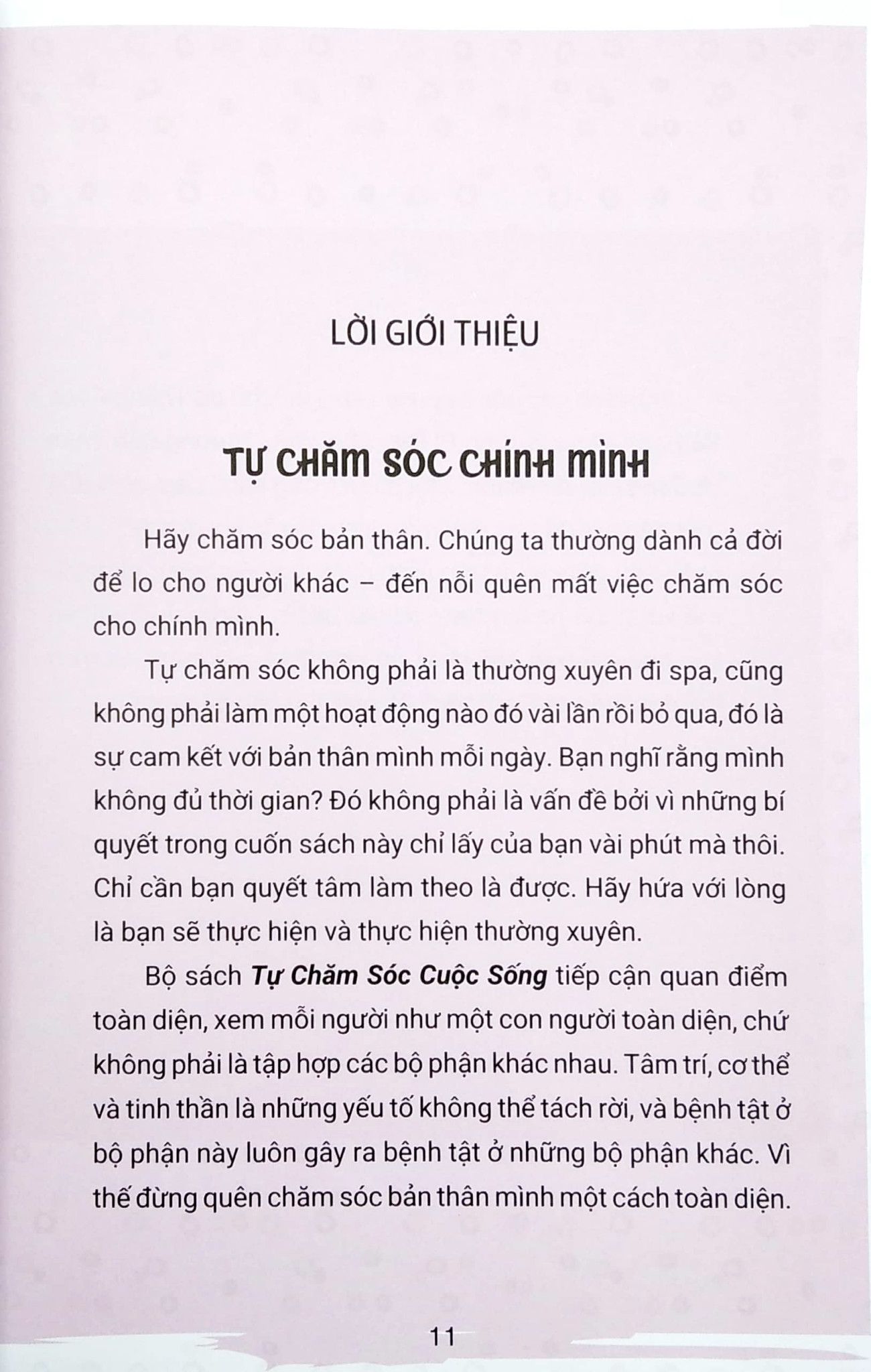  Tự Chăm Sóc Cuộc Sống - Yêu Thương Bản Thân 