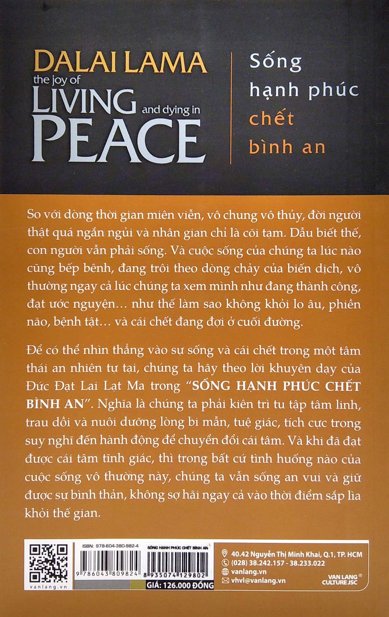  Sống Hạnh Phúc Chết Bình An 