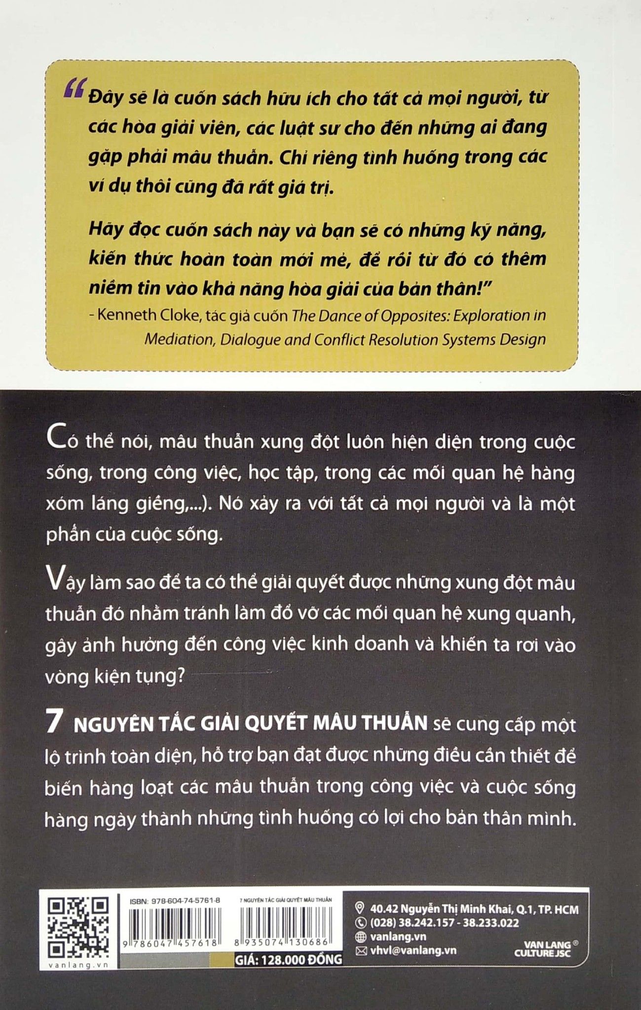  7 Nguyên Tắc Giải Quyết Mâu Thuẫn 