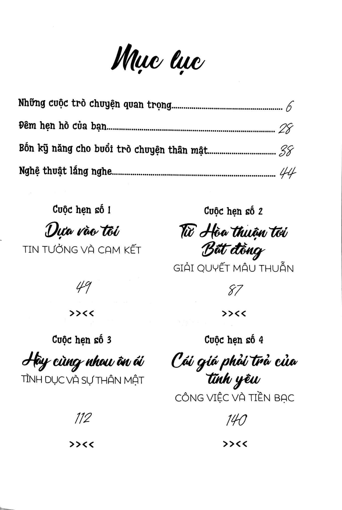  Tâm Lý Học Hẹn Hò - Nghệ Thuật Giao Tiếp Trong Tình Yêu 