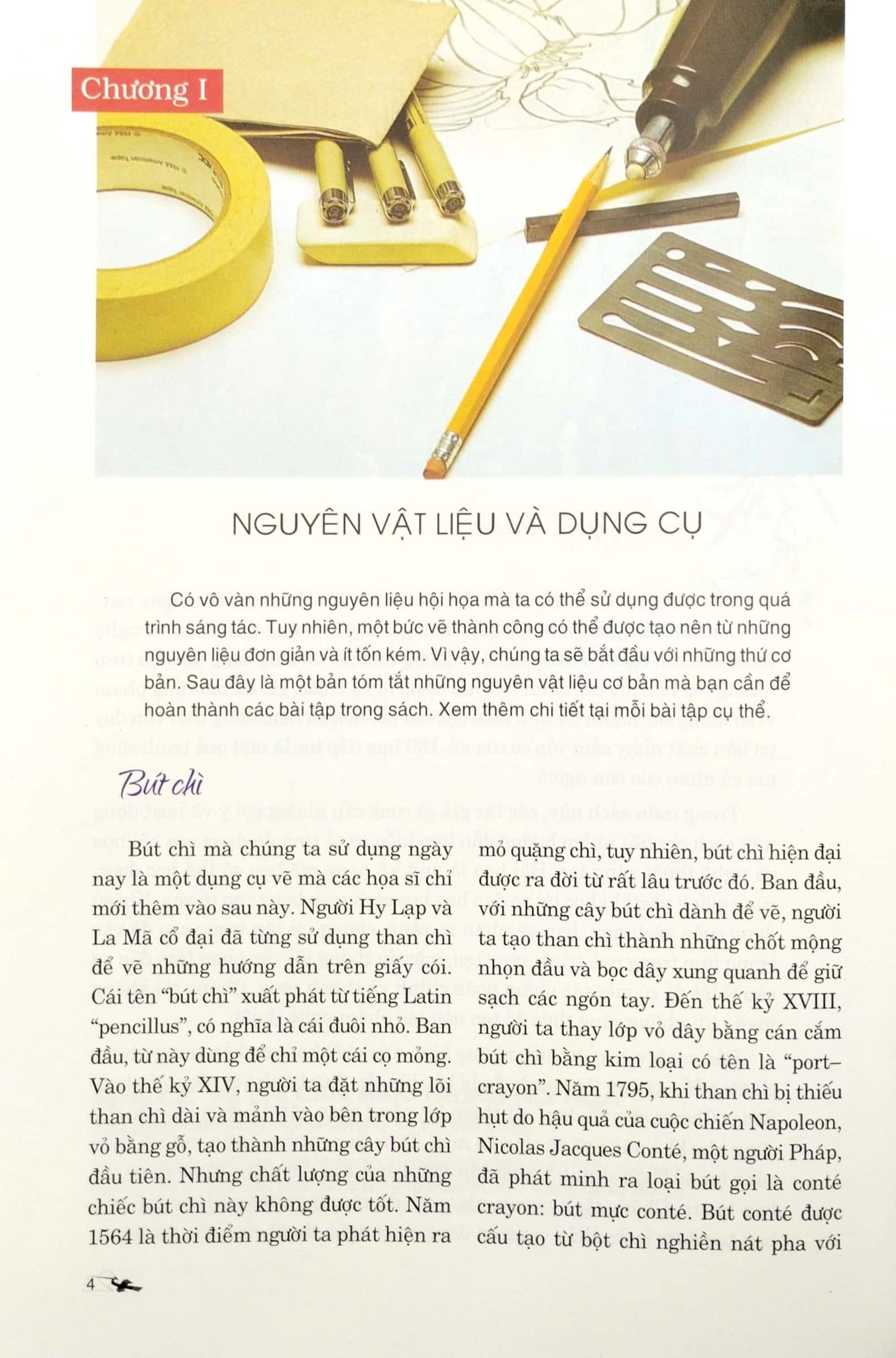  101 Bước Vẽ Chì Căn Bản Trong Hội Họa 