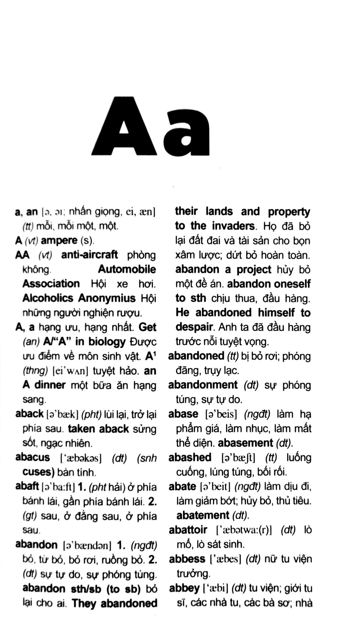  Từ Điển Anh - Việt 70.000 Từ (Vl) 