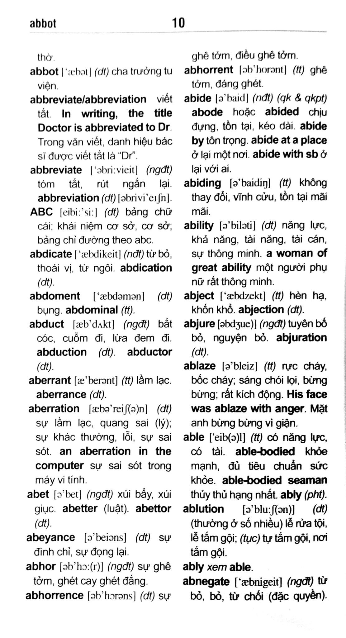  Từ Điển Anh - Việt 70.000 Từ (Vl) 