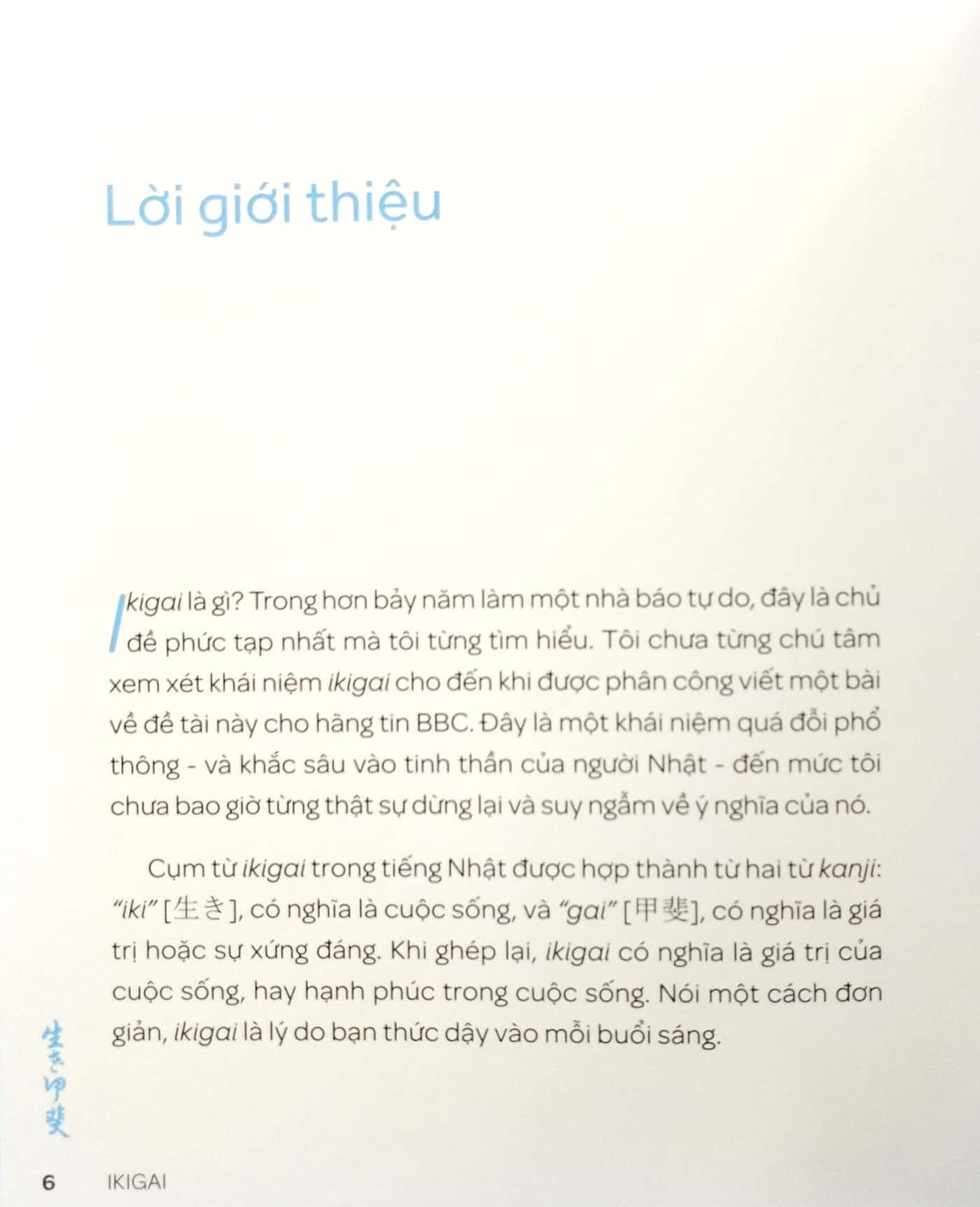  IKIGAI - Chất Nhật Trong Từng Khoảnh Khắc (Tái Bản 2022) 