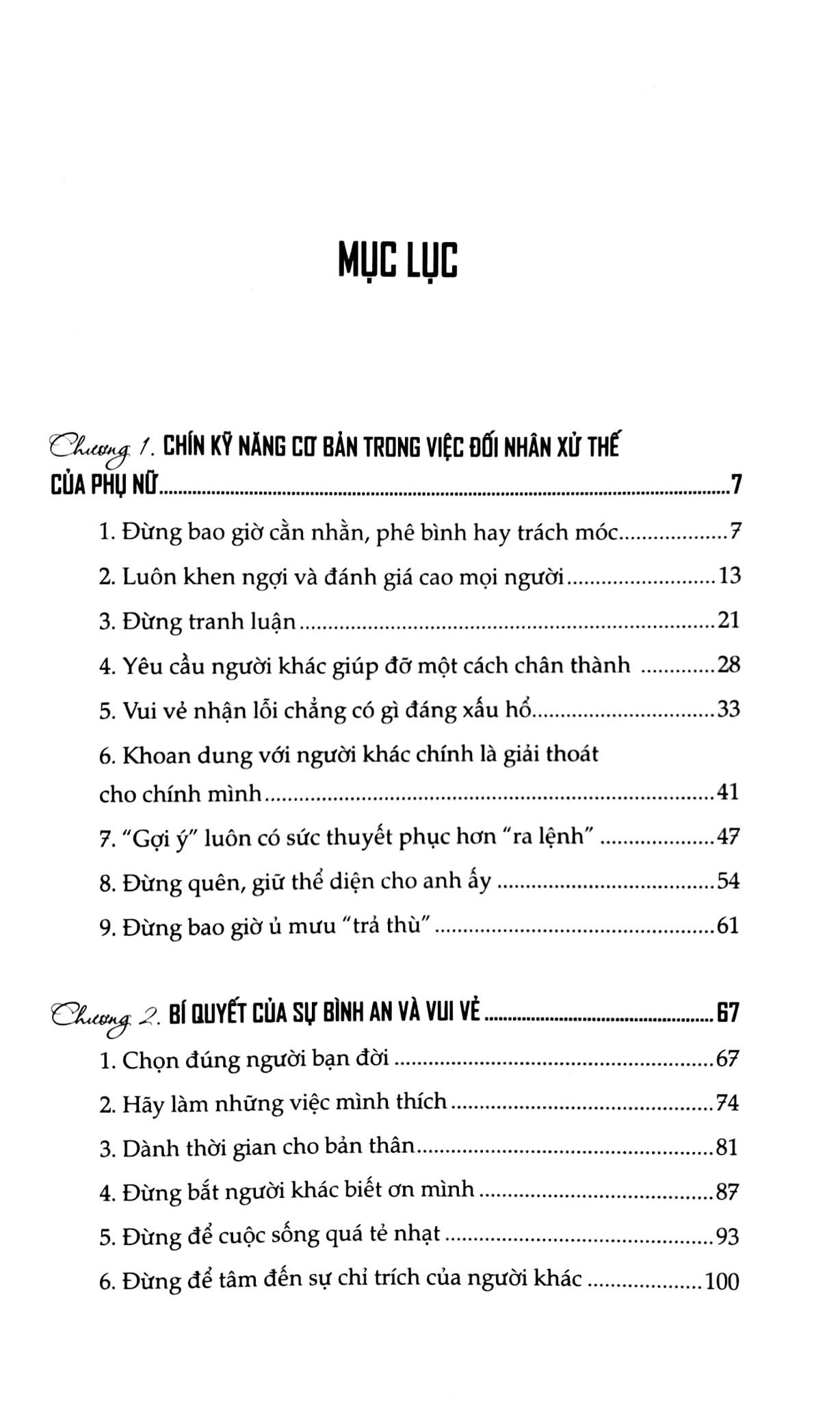  Đắc Nhân Tâm Dành Cho Phụ Nữ 