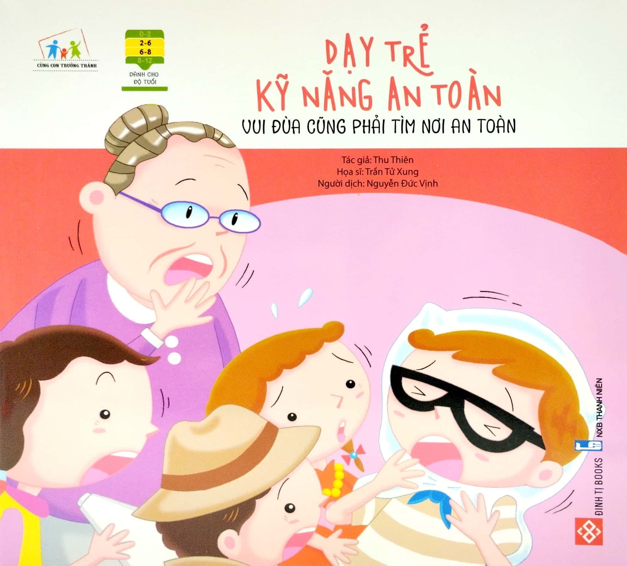  Trọn Bộ Dạy Trẻ Kỹ Năng An Toàn (5 Cuốn) 