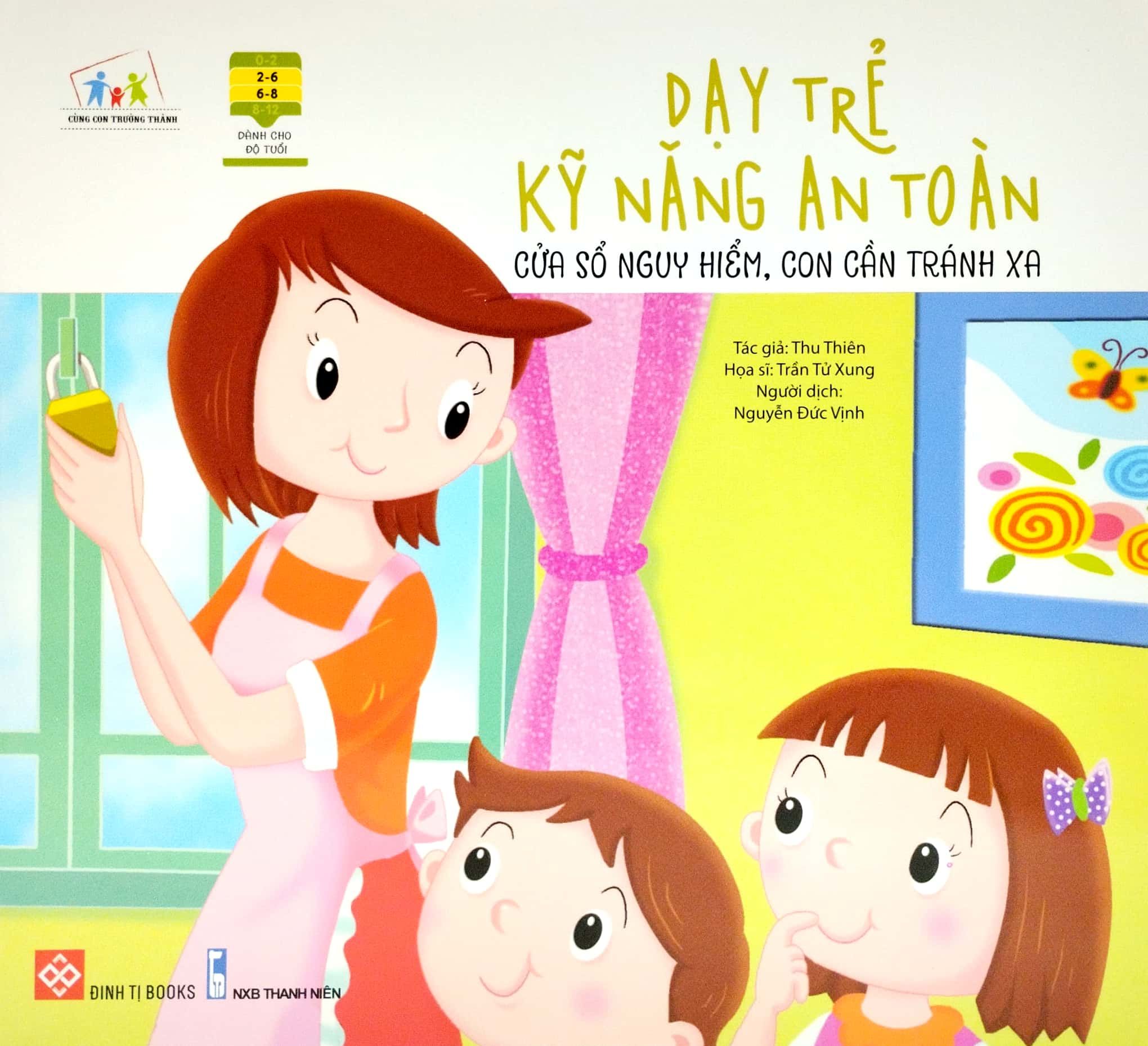  Trọn Bộ Dạy Trẻ Kỹ Năng An Toàn (5 Cuốn) 