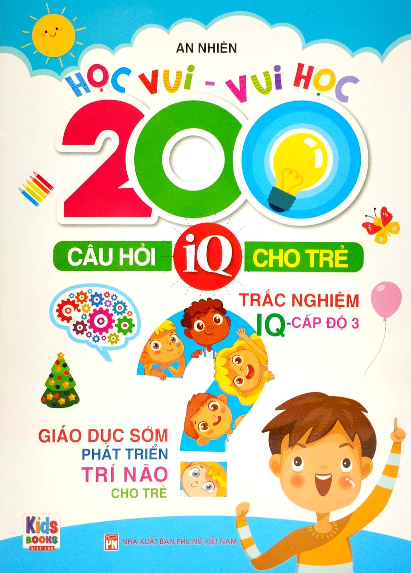  Trọn Bộ 200 Câu Hỏi Iq Cho Trẻ (4 Cuốn) 
