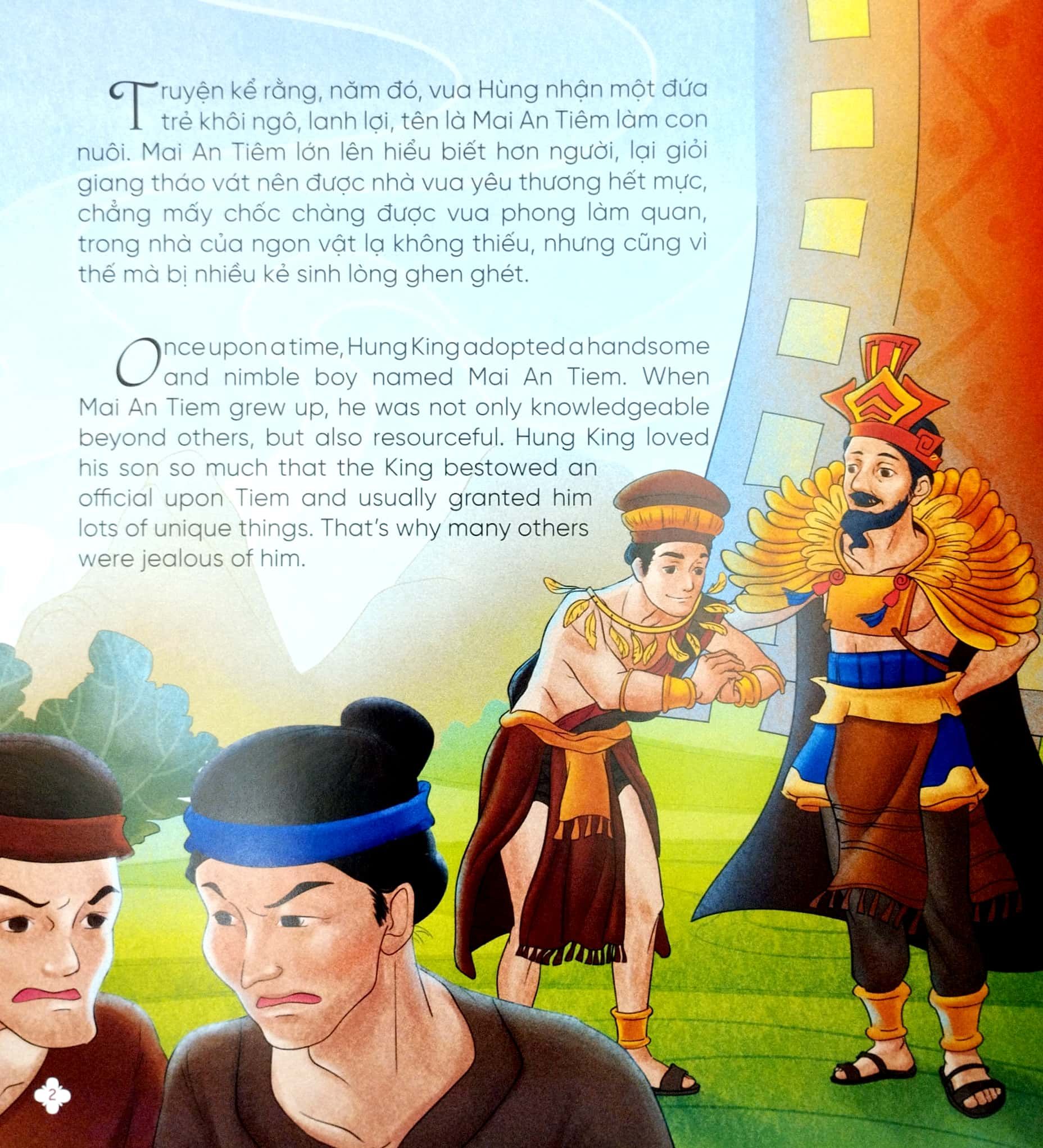 Xưa ơi là xưa - Truyện cổ tích Việt Nam chọn lọc Song ngữ Việt - Anh - Sự tích cây khế - Cây tre trăm đốt - Sự tích dưa hấu 