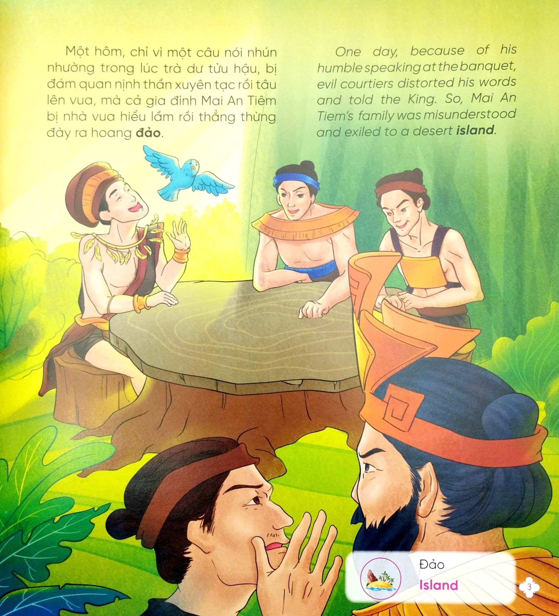  Xưa ơi là xưa - Truyện cổ tích Việt Nam chọn lọc Song ngữ Việt - Anh - Sự tích cây khế - Cây tre trăm đốt - Sự tích dưa hấu 