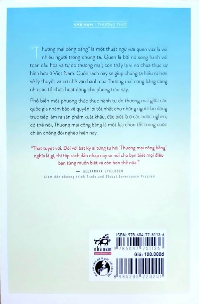  Dẫn Nhập Về Thương Mại Công Bằng 