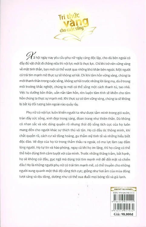  Bách Khoa Thư Dành Cho Phụ Nữ - Phụ Nữ Mạnh Mẽ Để Thanh Tao 