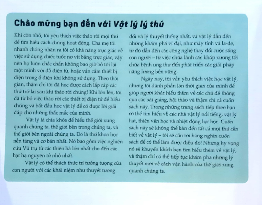  Vật Lý Lý Thú 