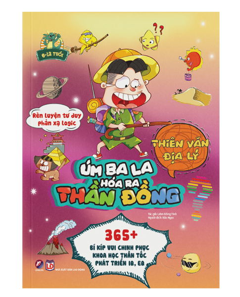  Combo 2 - Úm ba la, hoá ra thần đồng 4T (Động vật + Phát minh + Thiên văn + Thực vật) 