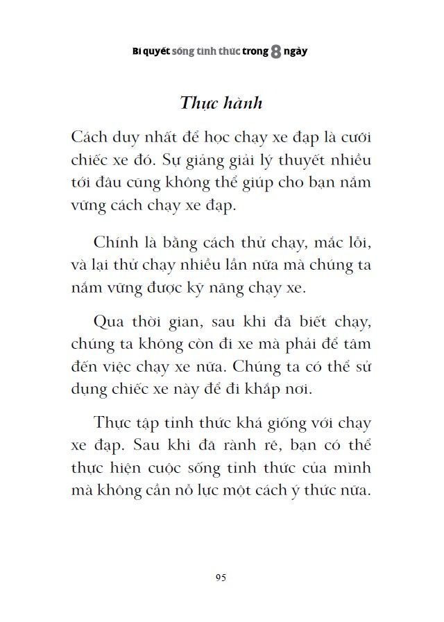  Bí Quyết Sống Tỉnh Thức Trong 8 Ngày 