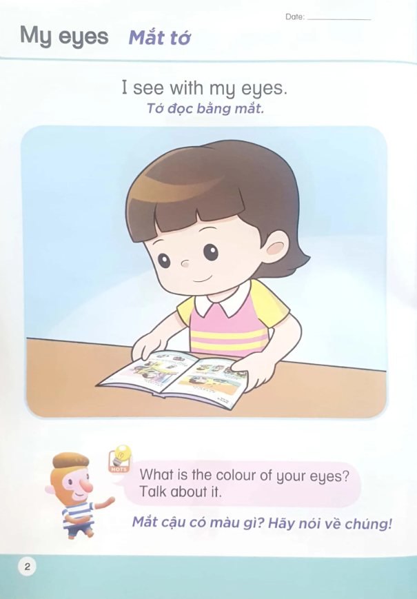  Khoa Học Tiền Tiểu Học Song Ngữ - Sách Học 3 