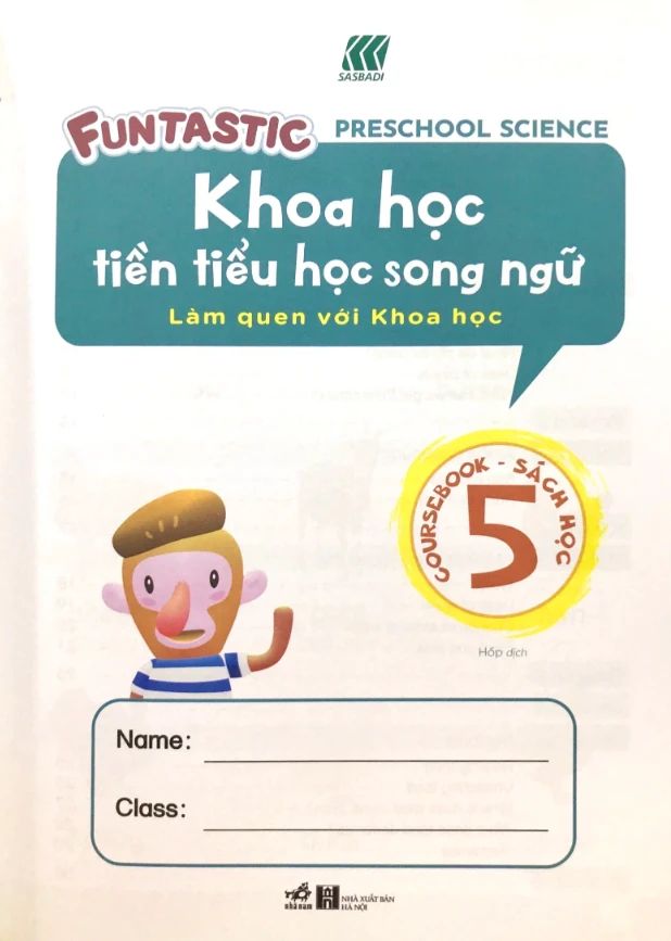  Khoa Học Tiền Tiểu Học Song Ngữ - Sách Học 5 