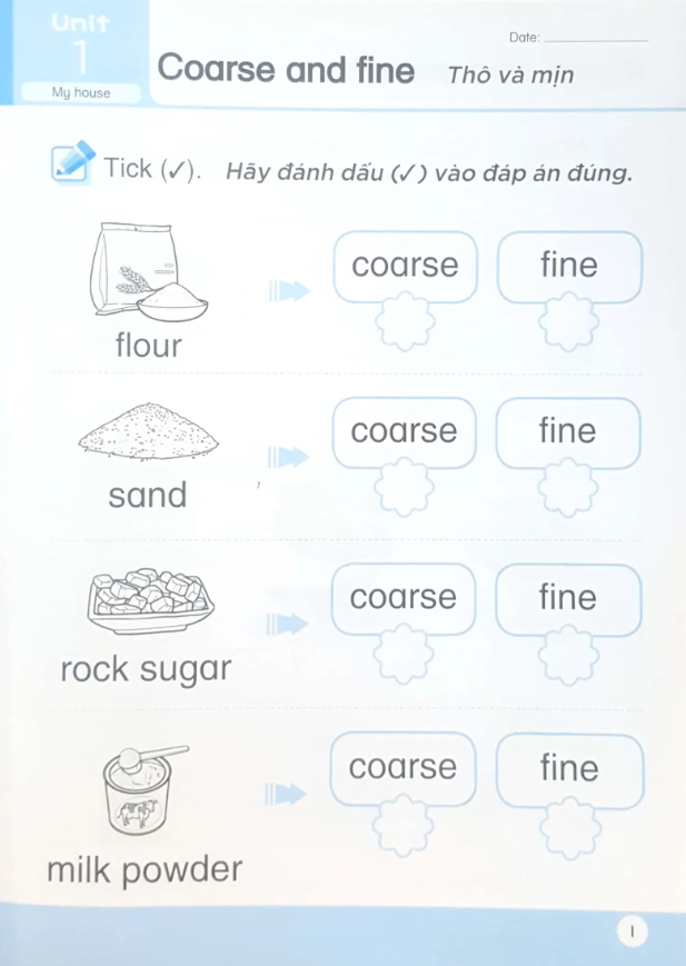  Khoa Học Tiền Tiểu Học Song Ngữ - Sách Luyện Tập 2 