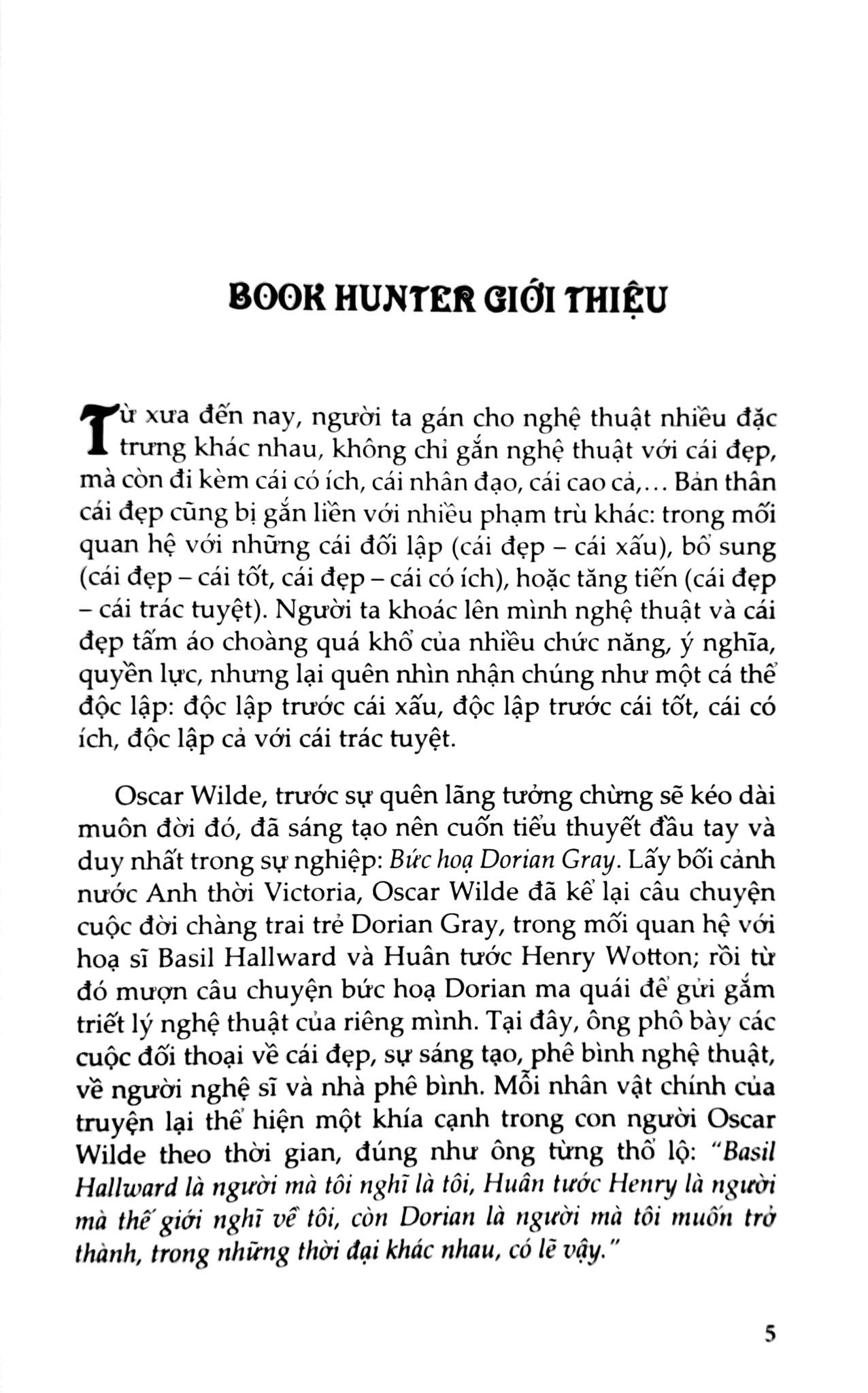  Bức Họa Dorian Gray 