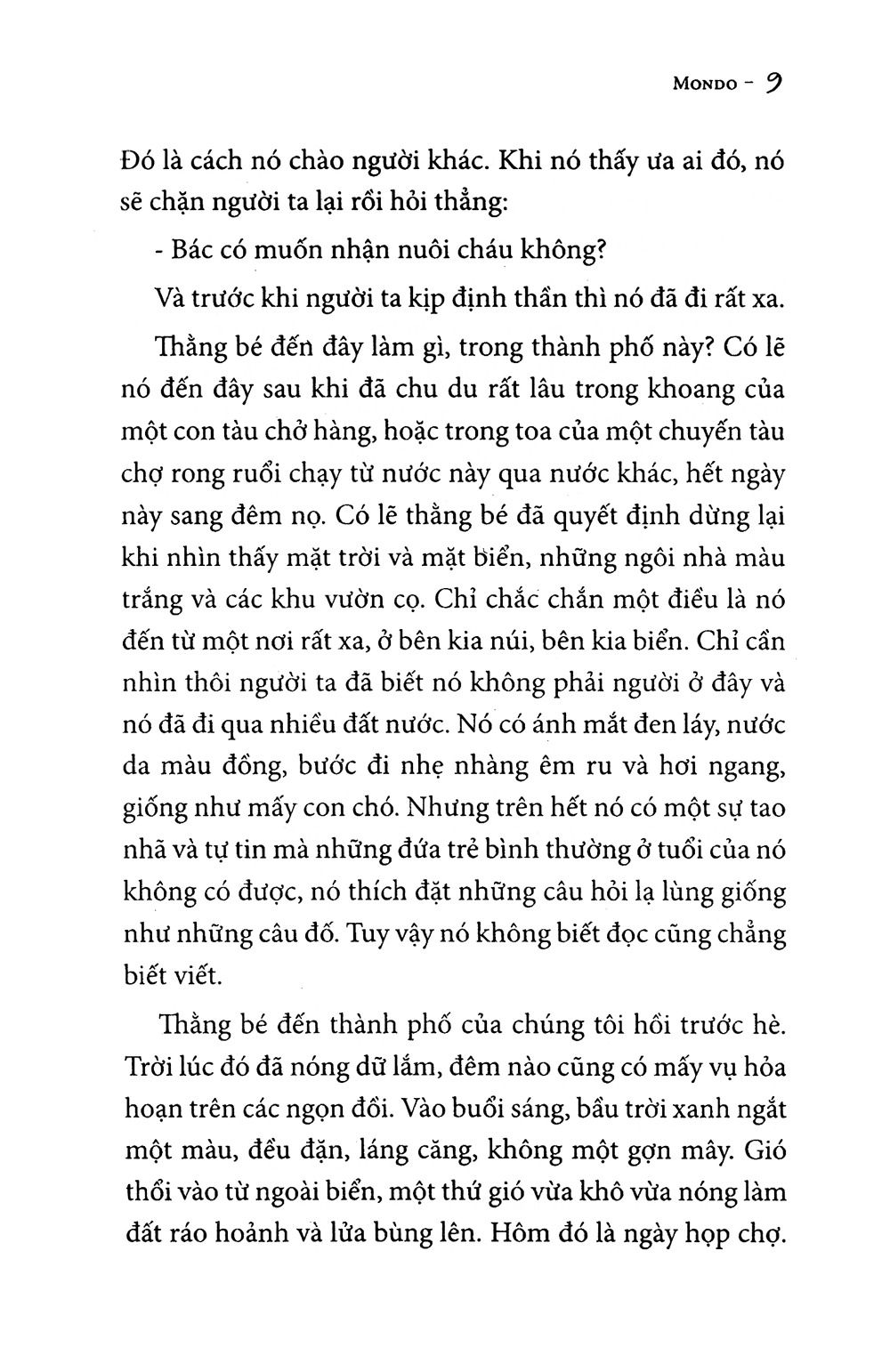  Cánh cửa mở rộng. Lũ mục đồng 