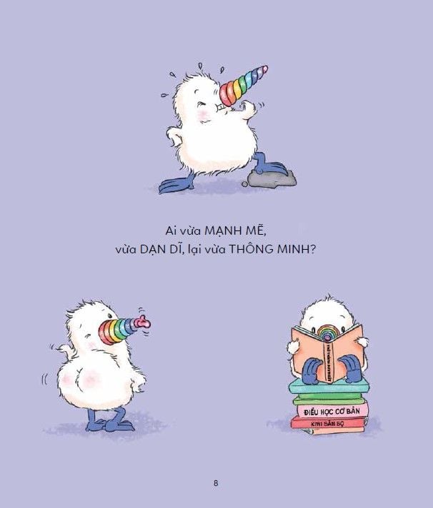  Khác Biệt Thật Là Tuyệt - Bé Kiwi Mũi Kỳ Lân - Kiwicorn 