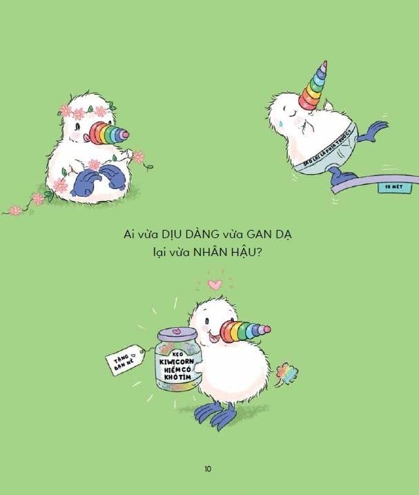  Khác Biệt Thật Là Tuyệt - Bé Kiwi Mũi Kỳ Lân - Kiwicorn 