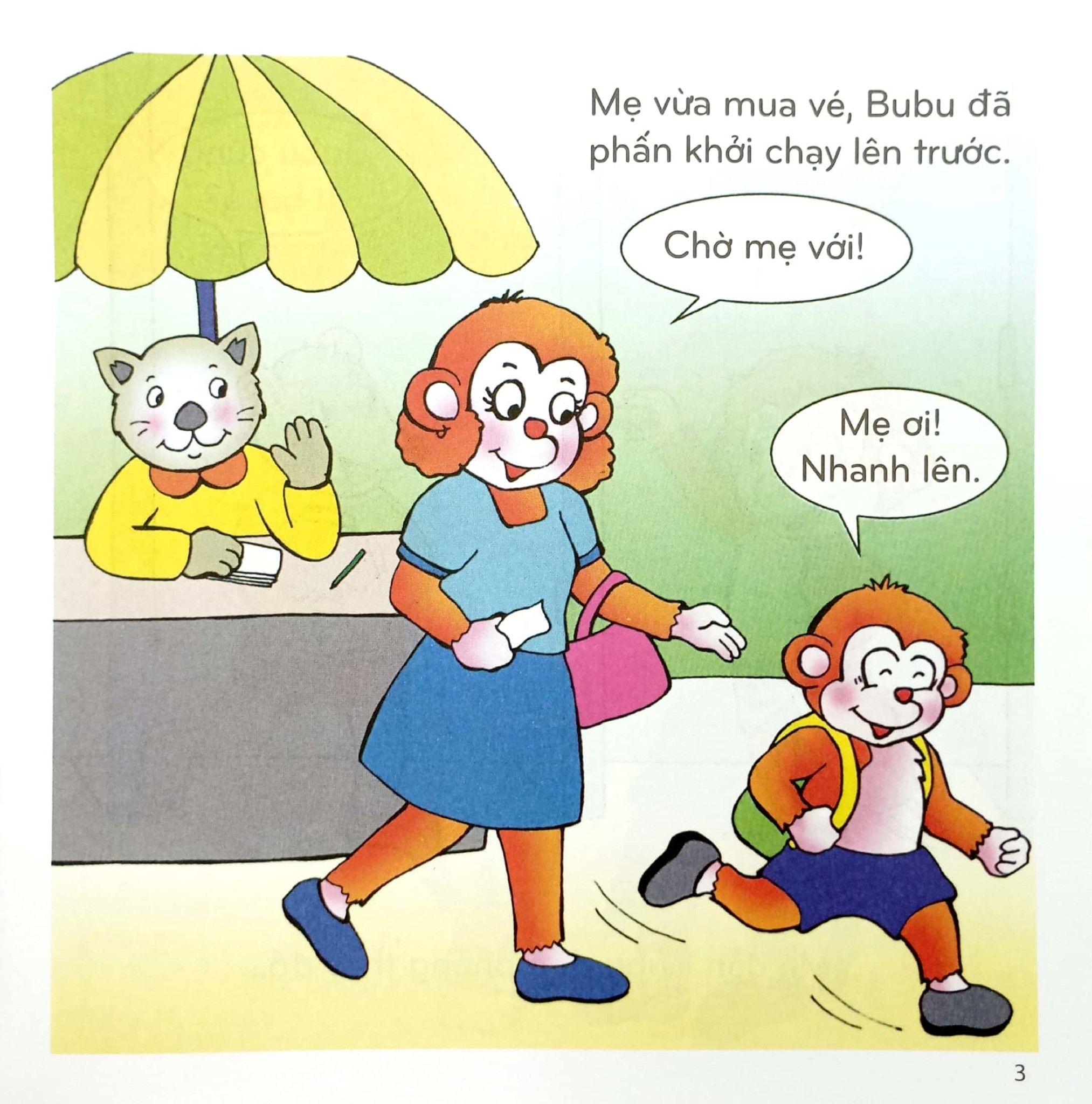  Bé học Lễ giáo  Bubu 42: Đi bơi 
