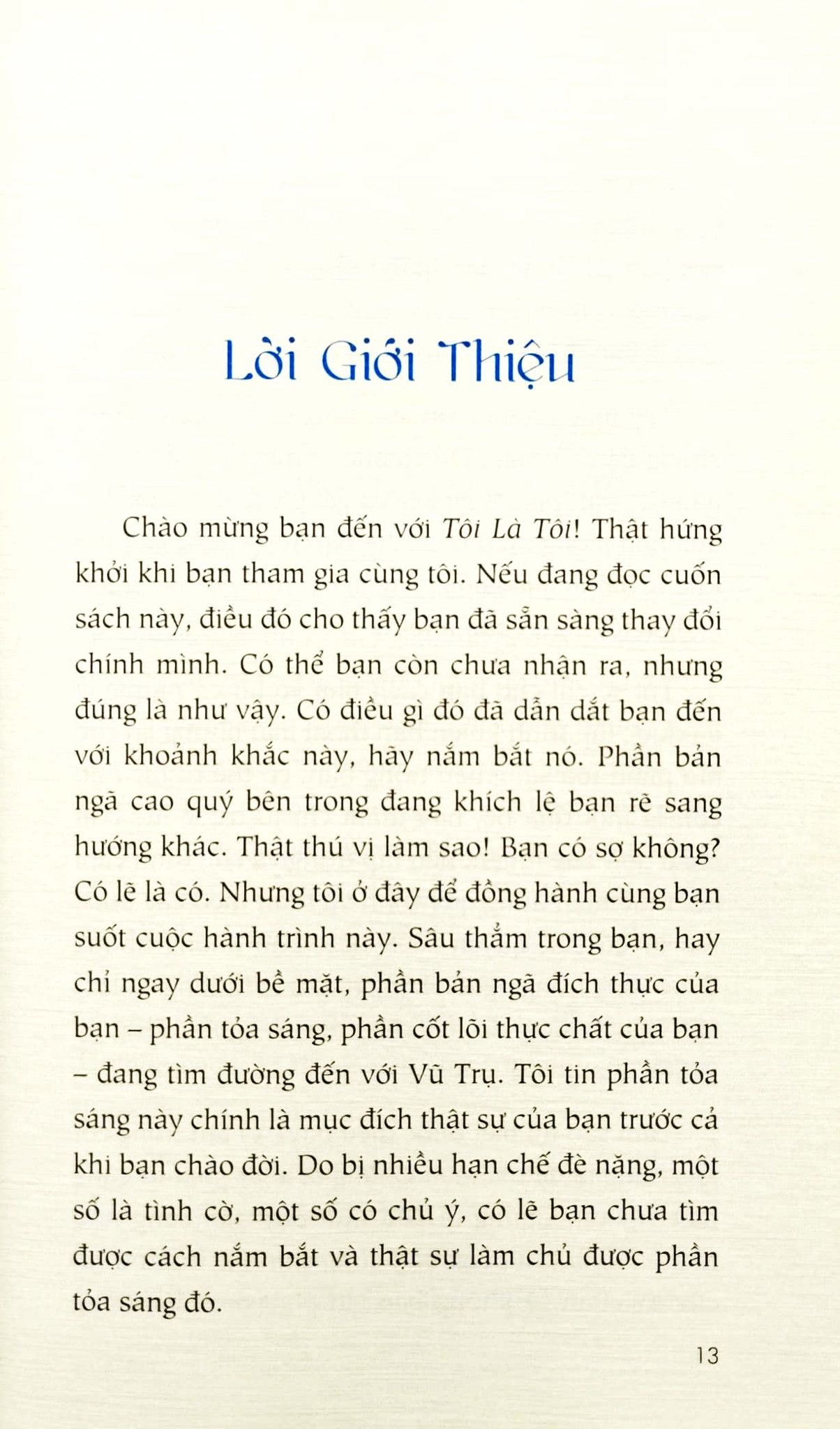  Tôi Là Tôi 