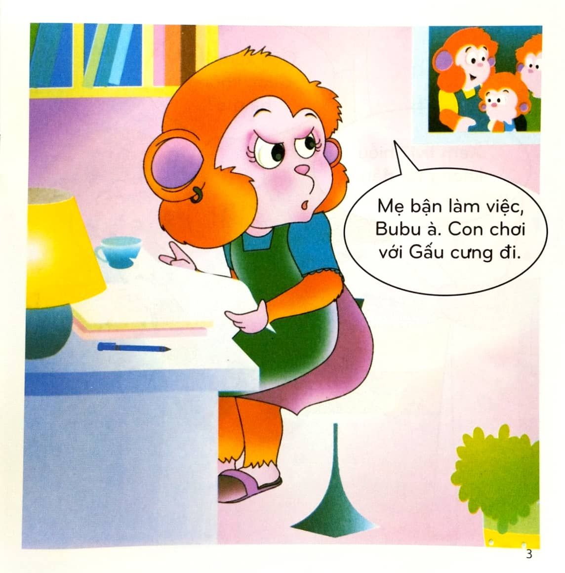  Bé học Lễ giáo  Bubu 22: Thích khủng long 