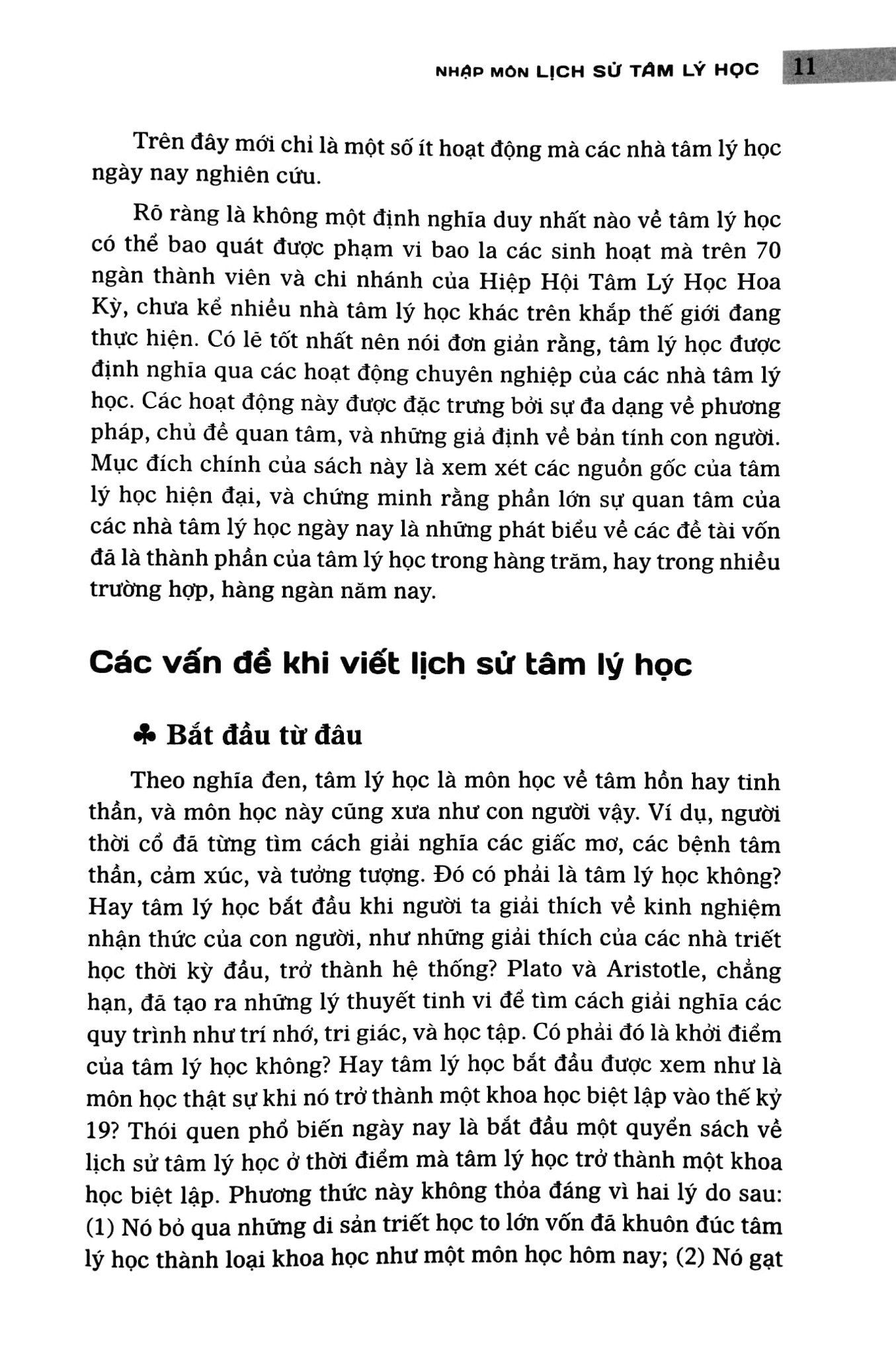  Nhập Môn Lịch Sử Tâm Lý Học 