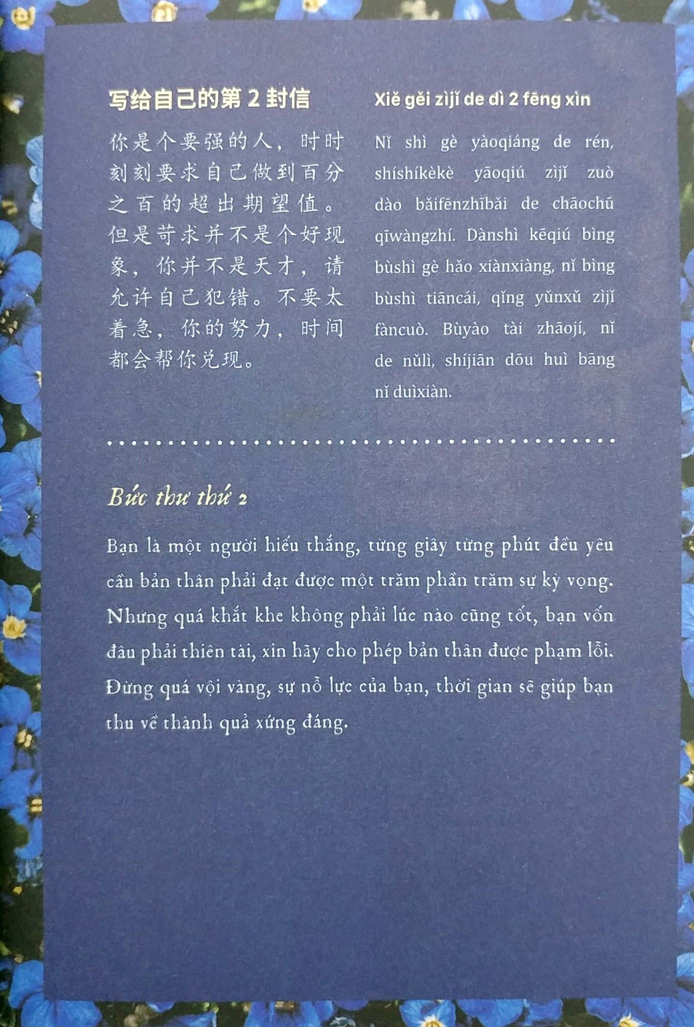  999 Lá Thư Gửi Cho Chính Mình - Những Lá Thư Ấn Tượng Nhất (Phiên Bản Song Ngữ Trung - Việt) 