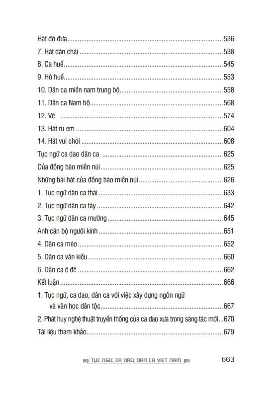  Tục Ngữ, Ca Dao, Dân Ca Việt Nam 