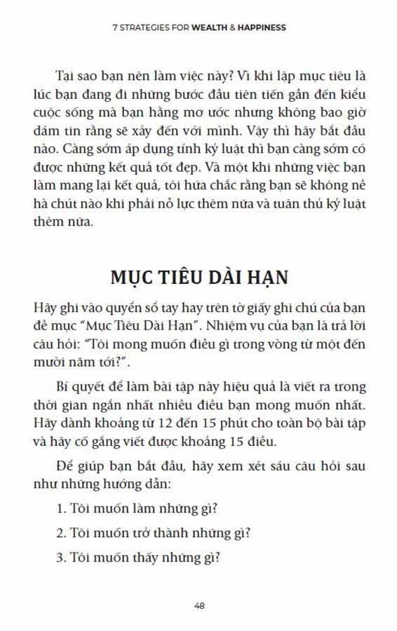  7 CHIẾN LƯỢC ĐỂ SỐNG SUNG TÚC & HẠNH PHÚC 