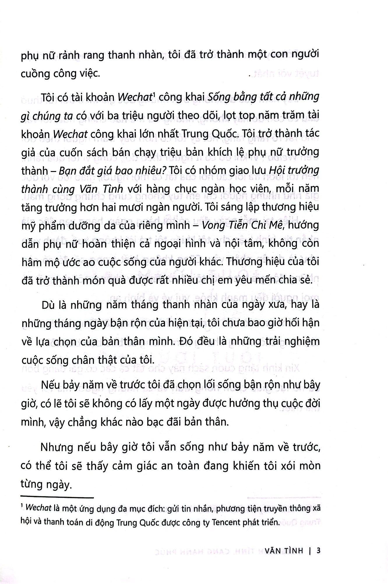  Càng Bình Tĩnh, Càng Hạnh Phúc 