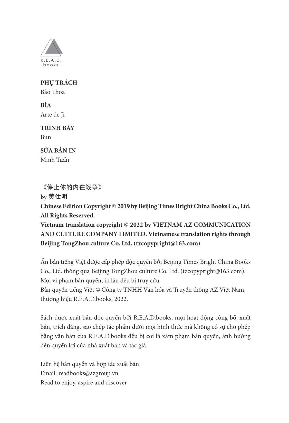  Dừng Ngay Cuộc Chiến Bên Trong Bạn 