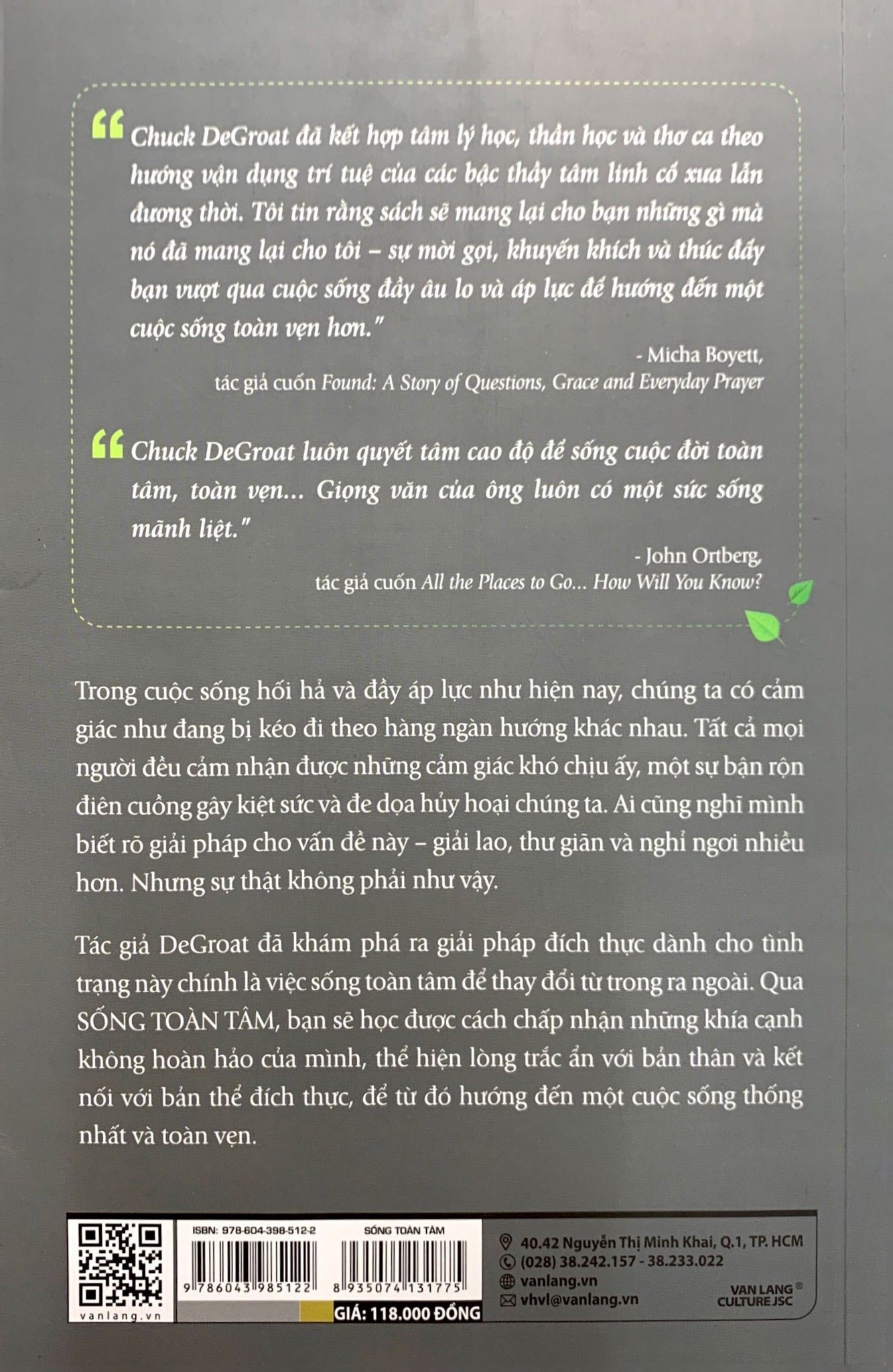  Sống Toàn Tâm 