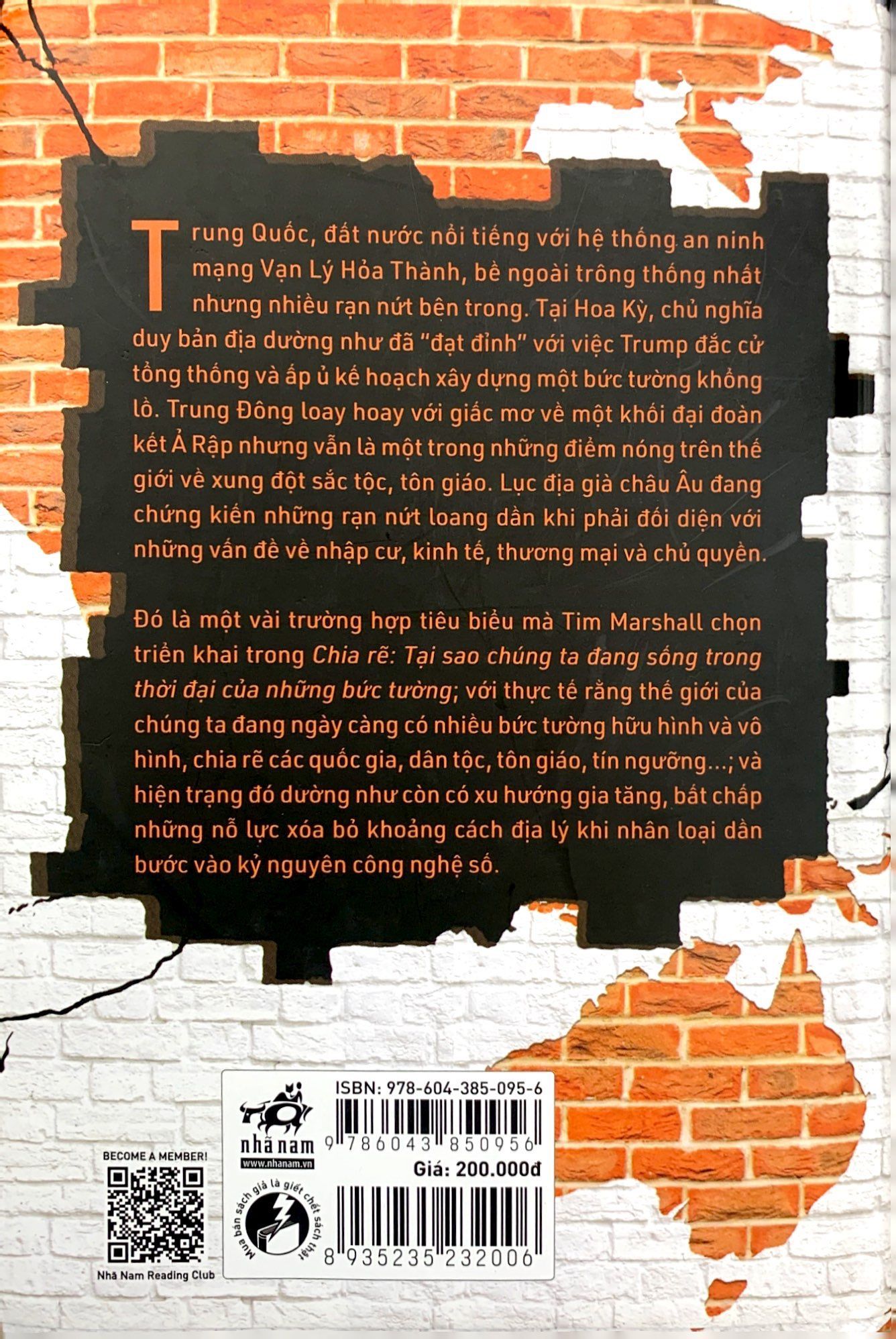  Chia Rẽ - Tại Sao Chúng Ta Đang Sống Trong Thời Đại Của Những Bức Tường - Bìa Cứng (Tái Bản 2025) 