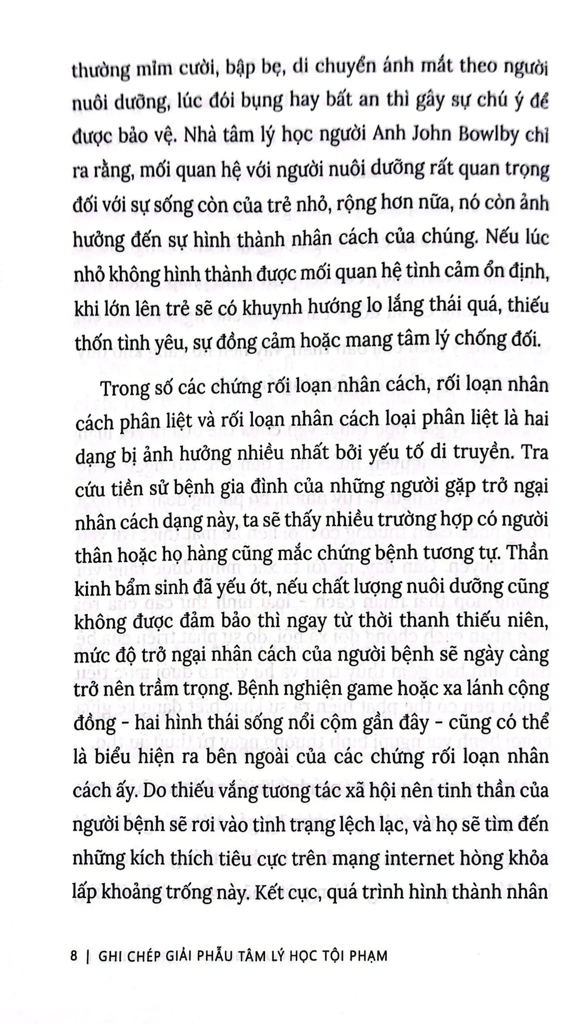  Ghi Chép Giải Phẫu Tâm Lý Học Tội Phạm 