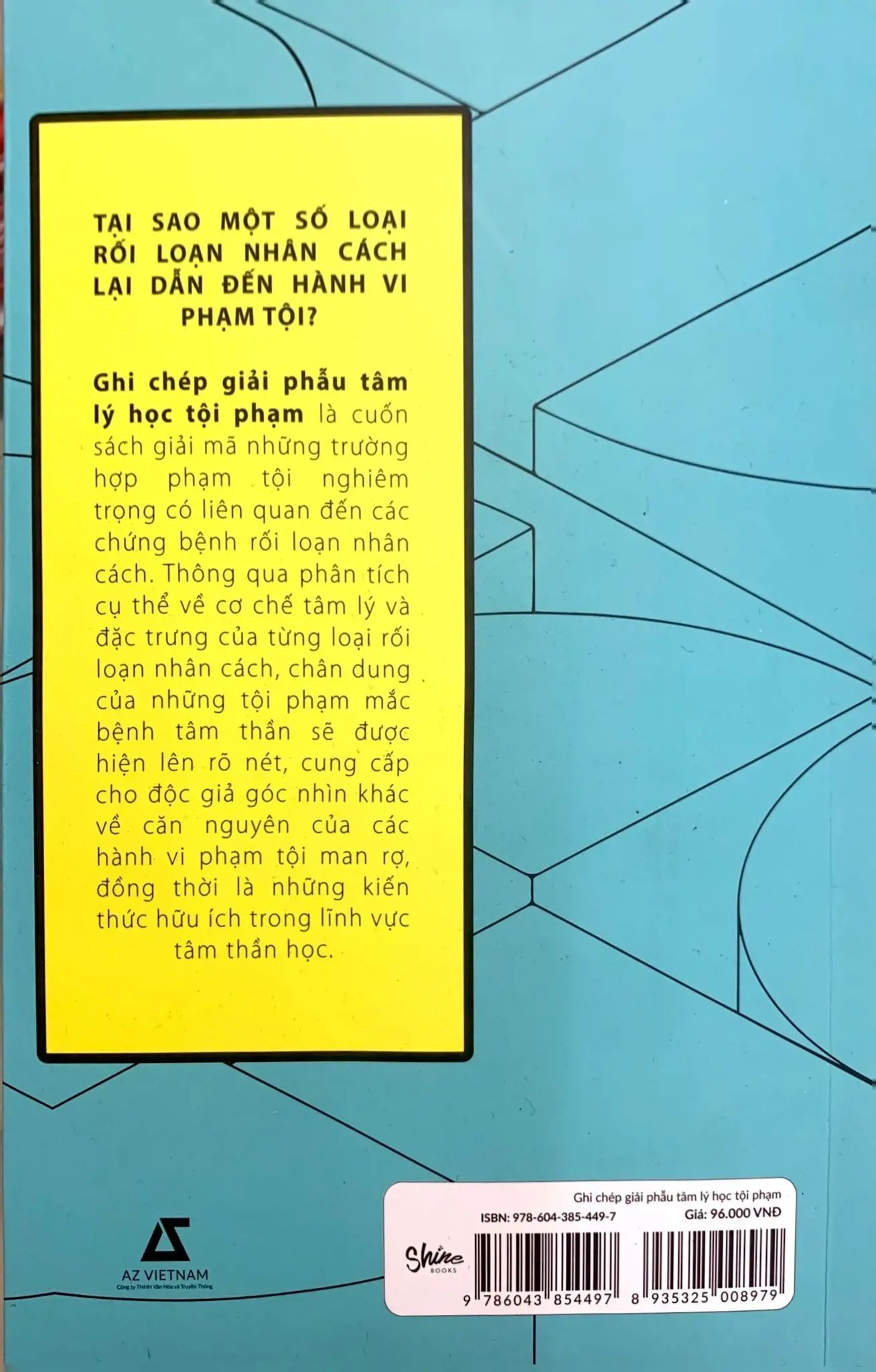  Ghi Chép Giải Phẫu Tâm Lý Học Tội Phạm 