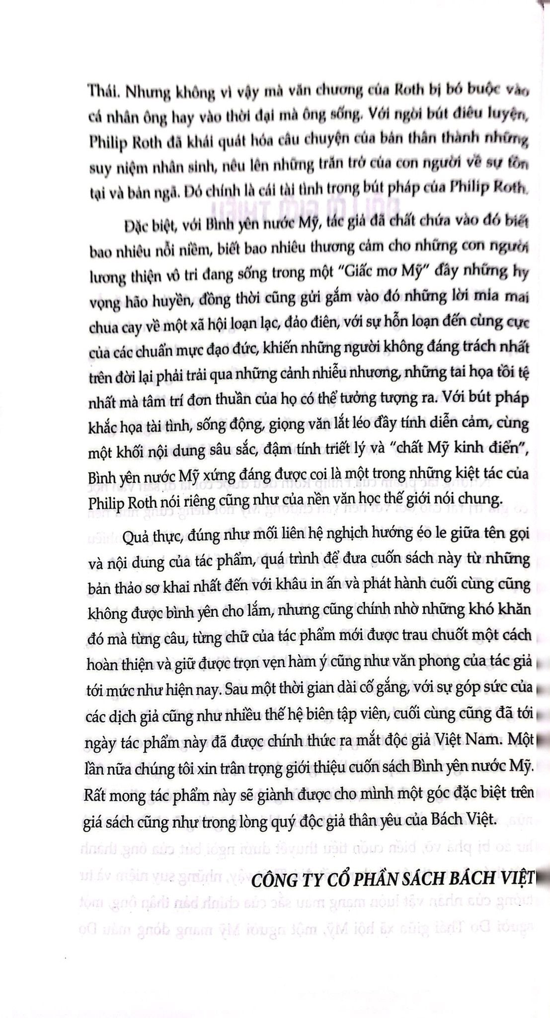  Bình Yên Nước Mỹ 