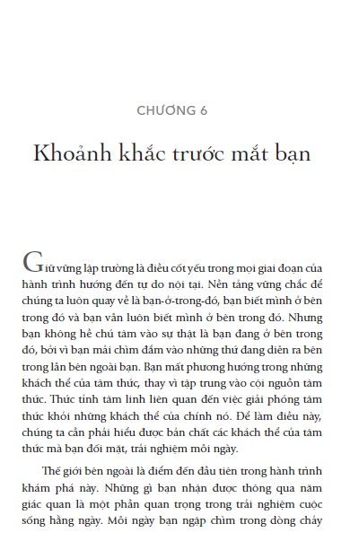  SỐNG ĐỜI TỰ DO 